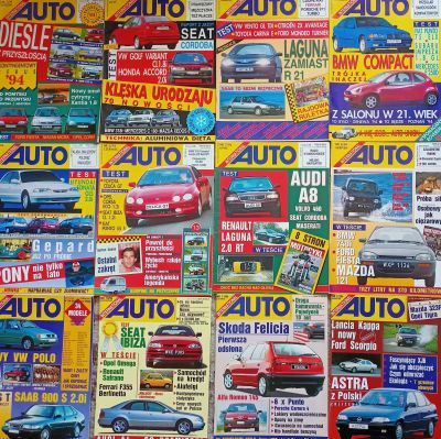Auto International rocznik 1994 okładki